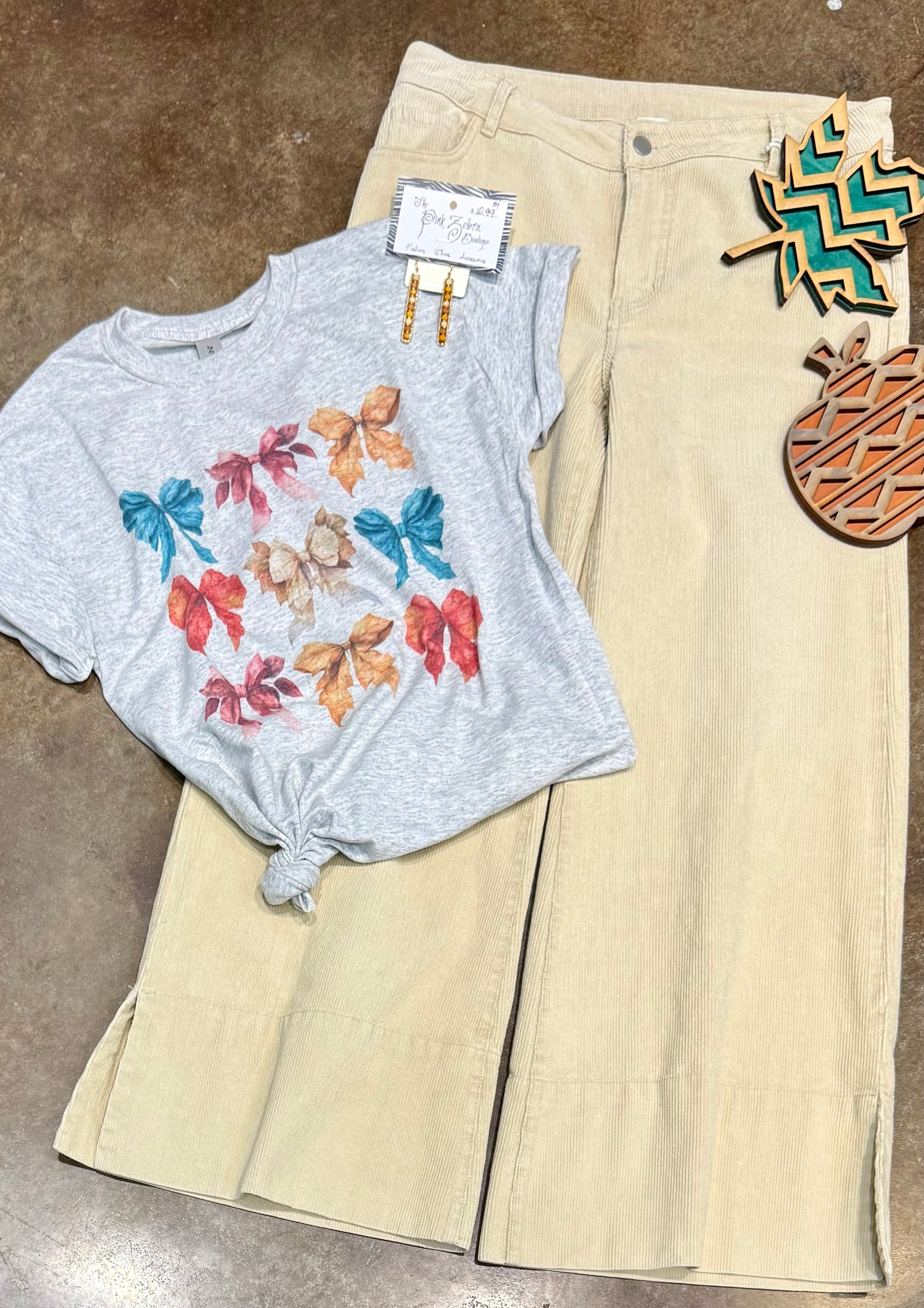 Fall Bows Coquette Tee