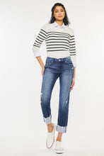Load image into Gallery viewer, KanCan Mid Rise Straight Jeans
