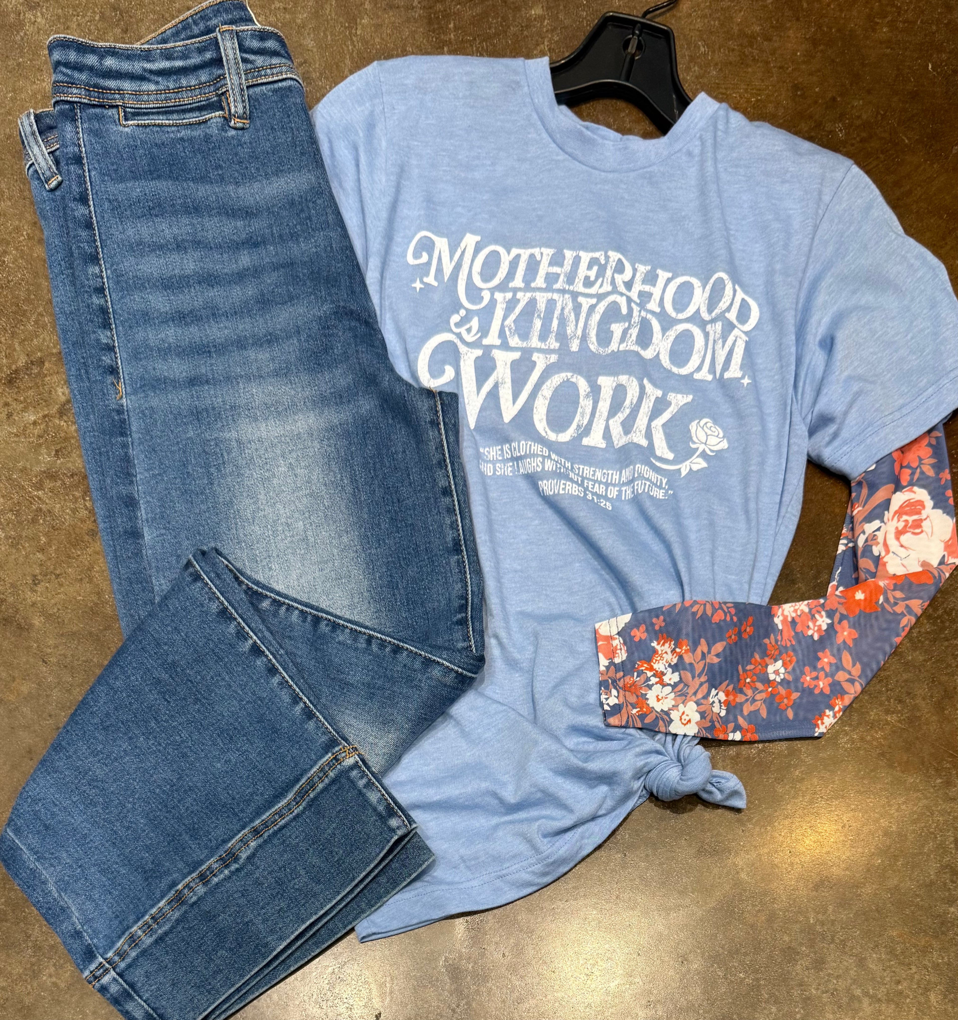 Blue Kingdom Work Tee