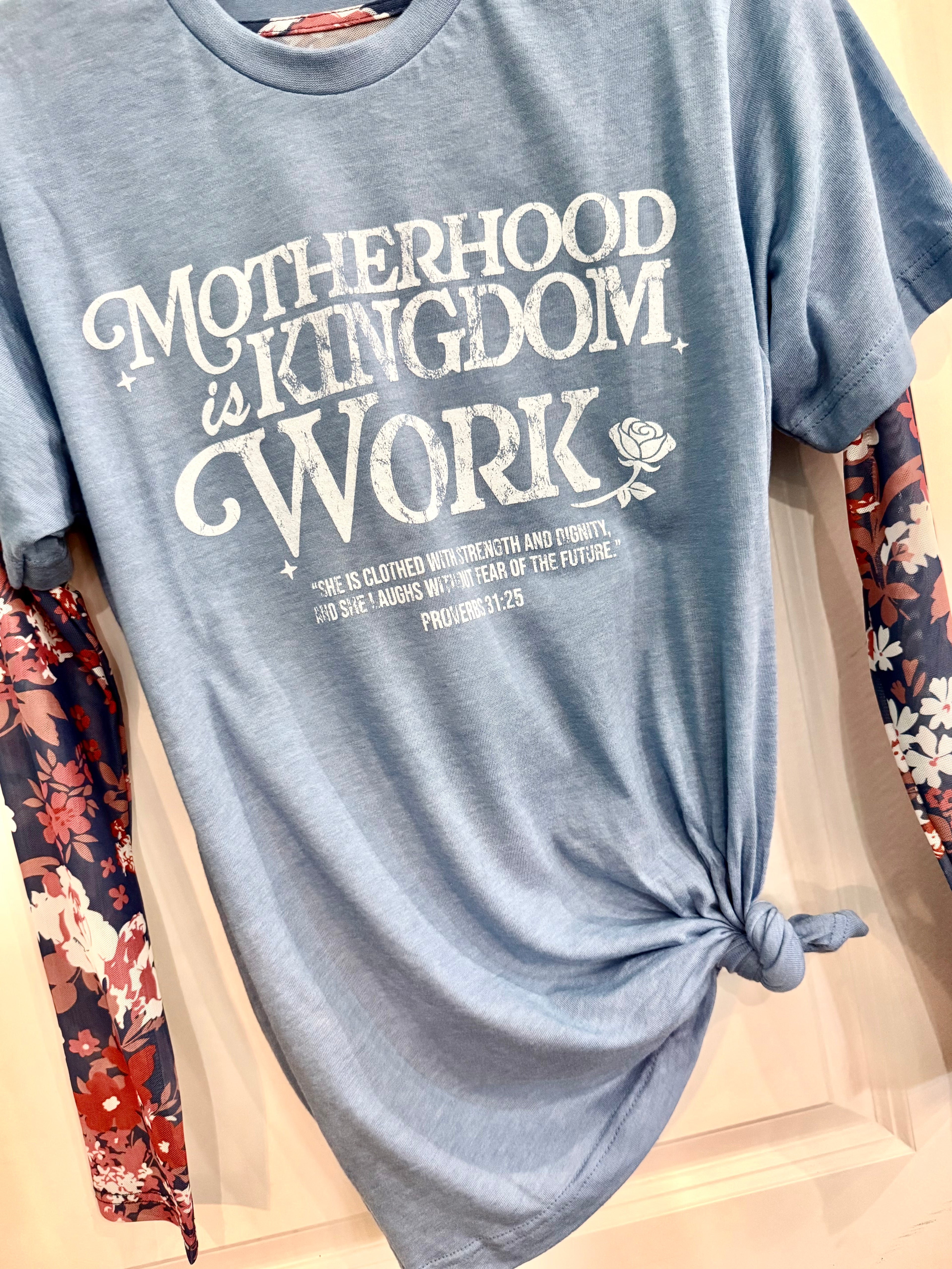 Blue Kingdom Work Tee