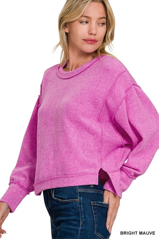 Brushed Oversize Sweater