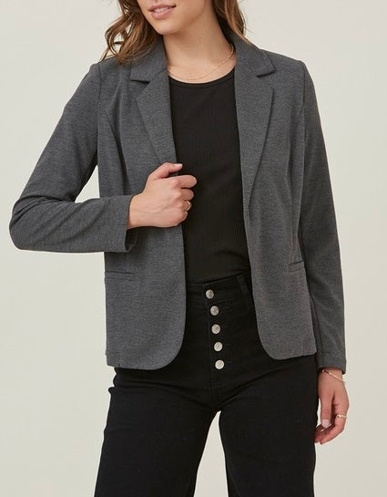 Charcoal Soft Blazer