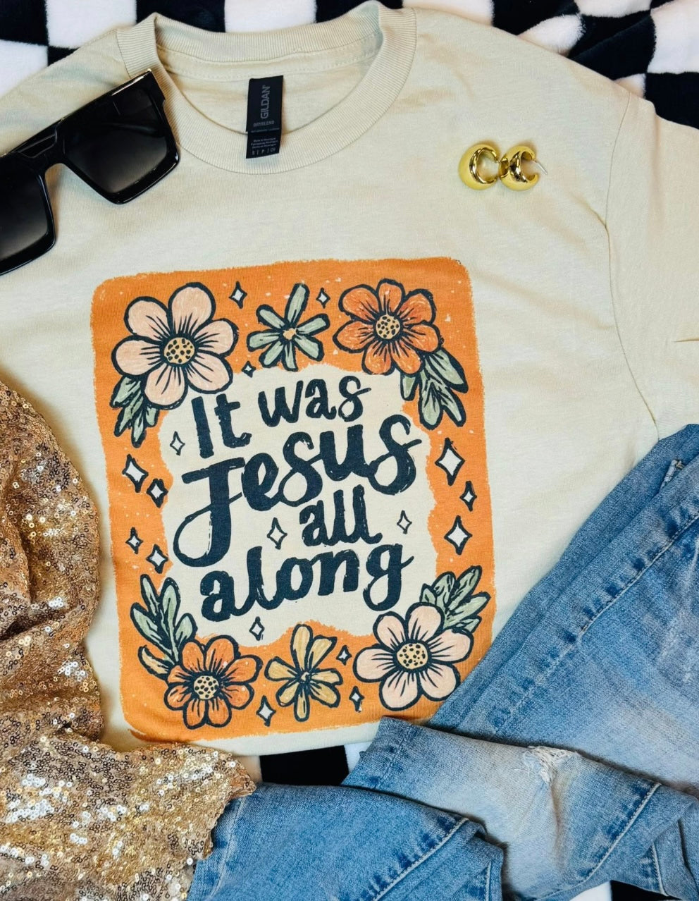 It Was Jesus All Along Tee