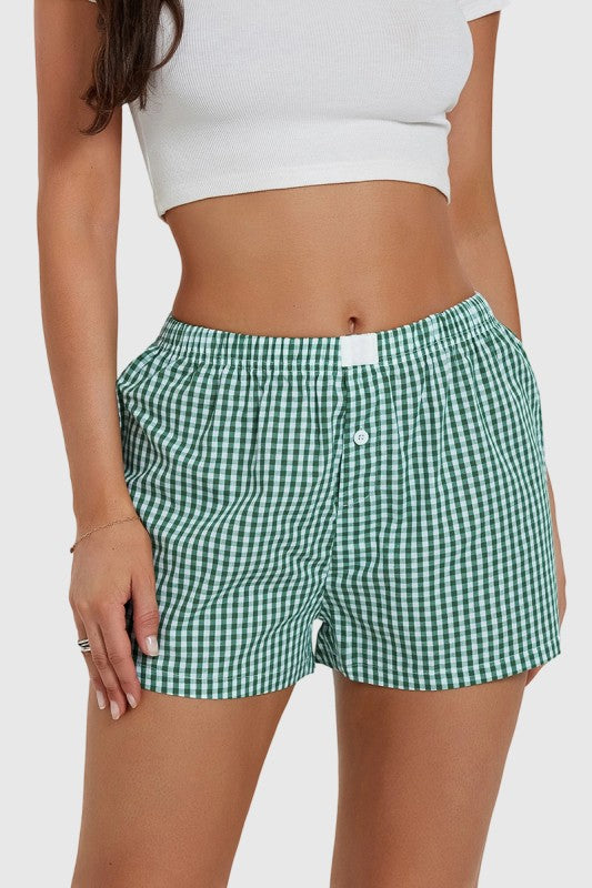 Checkered Boxer Shorts *Student Drop