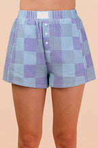 Checkered Boxer Shorts *Student Drop