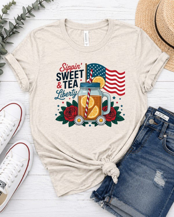 Dust Sweet Tea & Liberty Tee