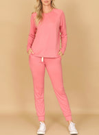 Plus Size Jogger Set