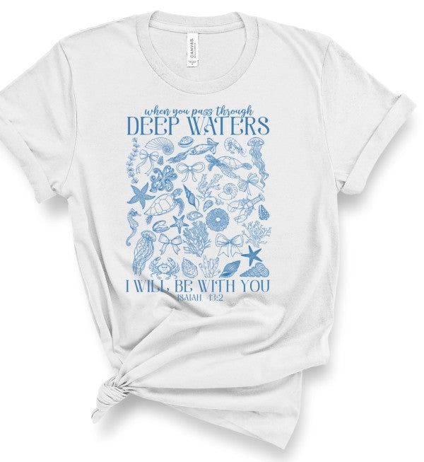 Silver Deep Waters Tee
