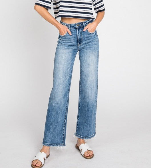 Petra 153 Super High Rise Straight Jeans