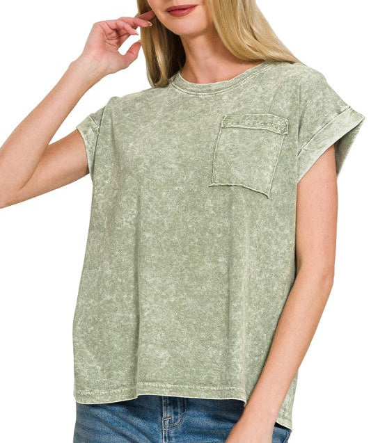 Halo Washed Tee