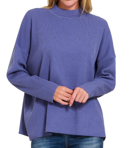 Marlin Mock Neck Sweater