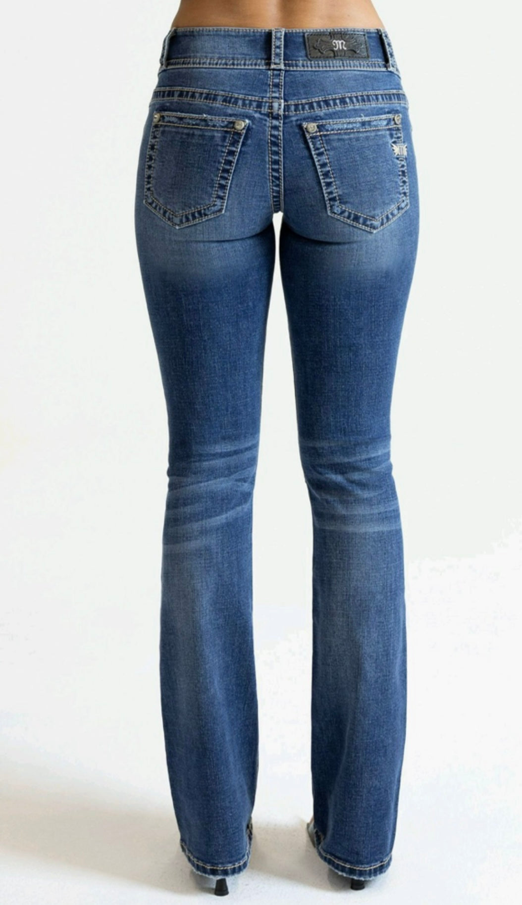 Miss Me DkWash Split Jeans