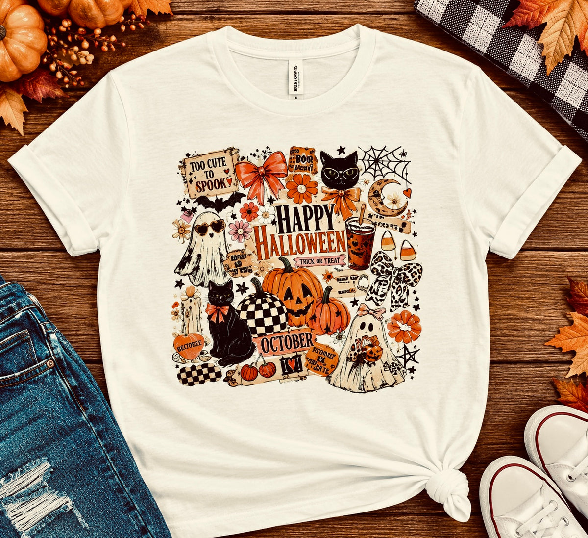 Vintage Happy Halloween Tee