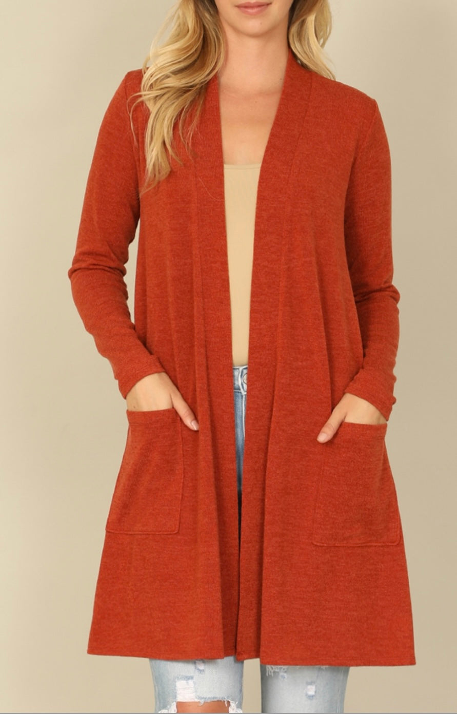 Long Style Cardigan