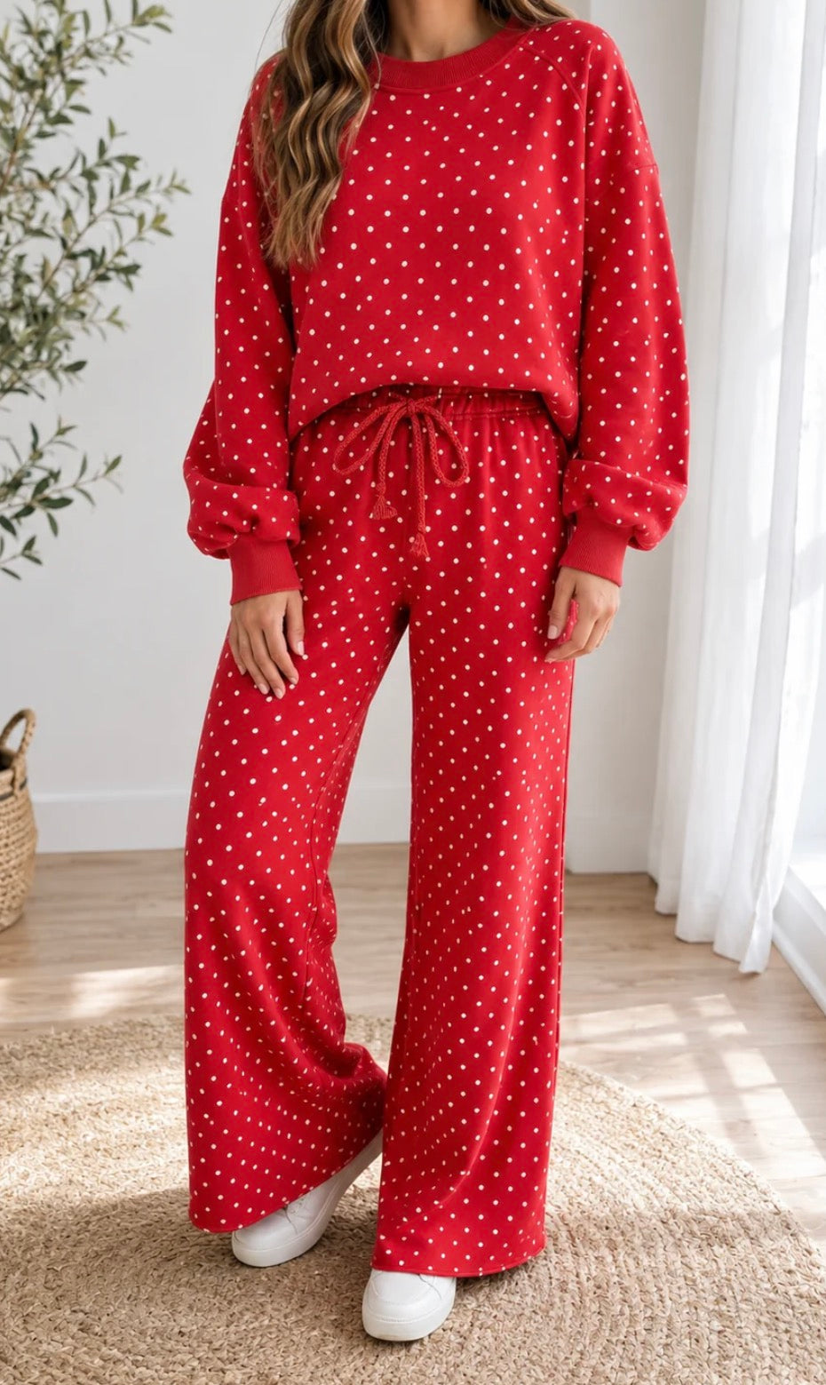 Red Polka Dot Set