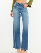KanCan Crater Wide Leg Jeans