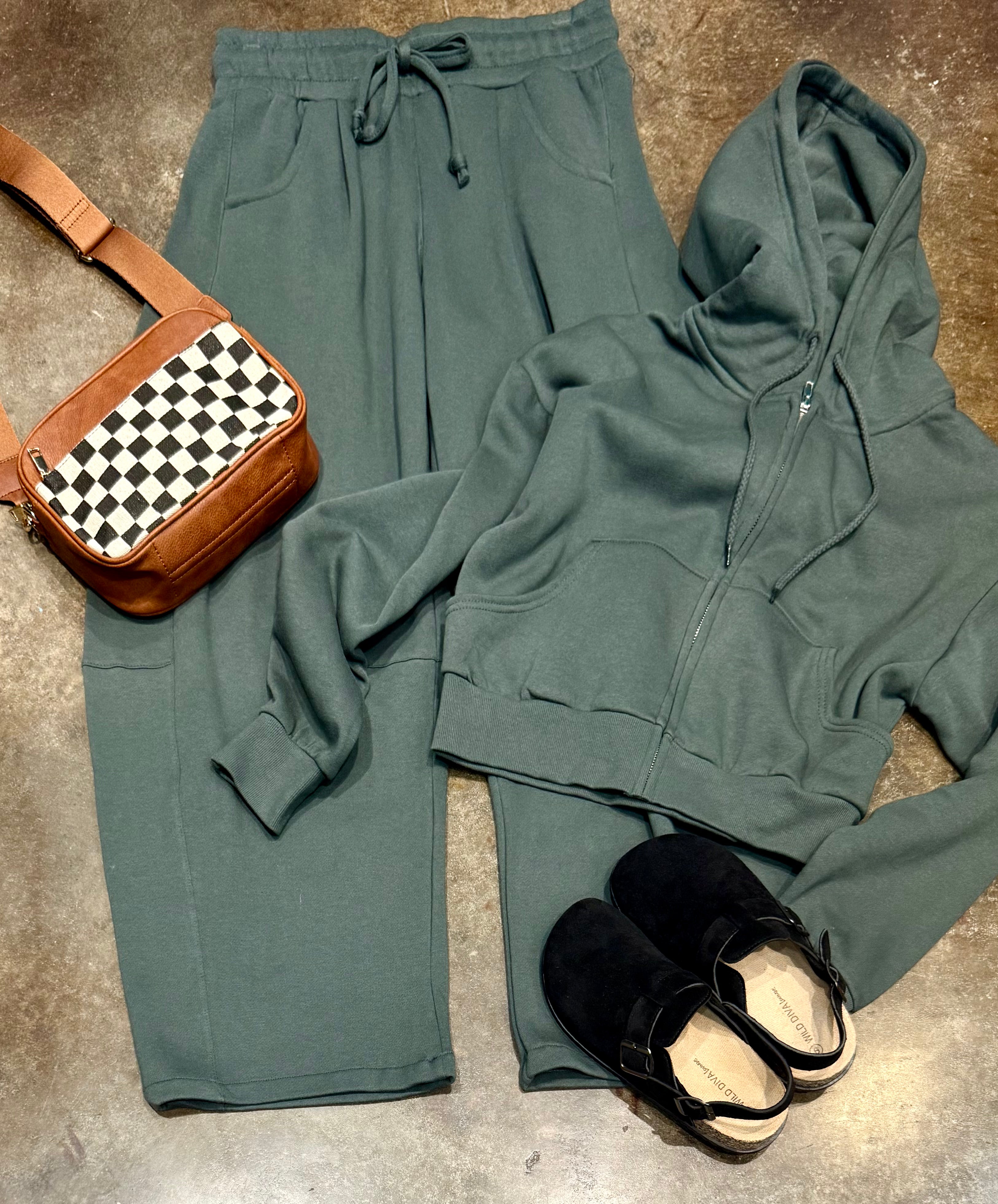 Forrest Green Sweatsuit