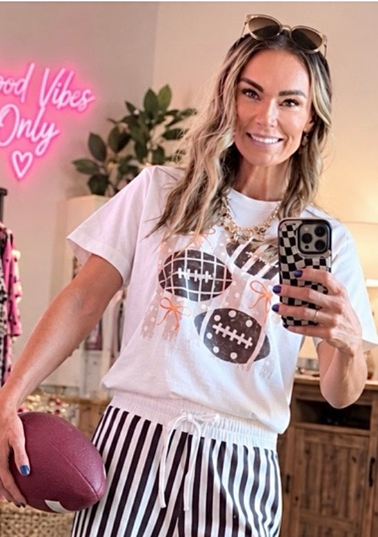 Football Polka Dot Tee