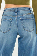 KanCan Crater Wide Leg Jeans